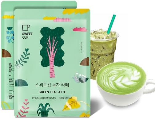 Green Tea Matcha Latte Powder (Sweetened) – 500g