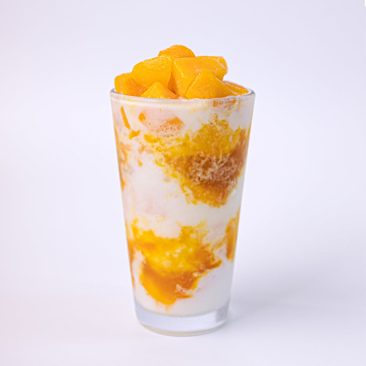 [Sweetcup] Mango Concentrate Base (Puree & Pulps) | 1.2kg(42.3 oz) – Wholesale Case of 6 (Case-Only) | Real Premium Fruit Base for Smoothies, Lattes, Sparkling Drinks, Bubble Tea & Bakery Dessert Toppings (7.2kg / 15.9 lbs / 203 fl oz Total)