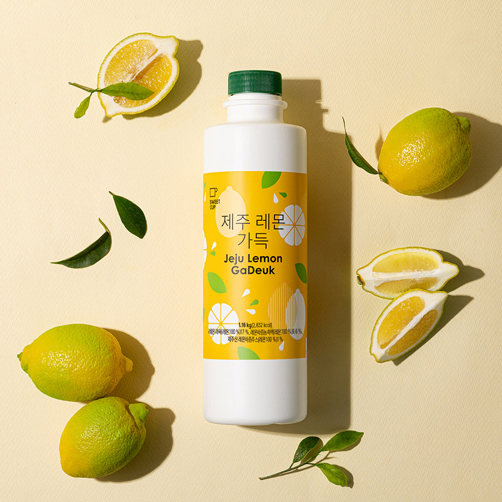 Jeju Lemon Beverage Concentrate (Puree & Pulps) - 1.2kg
