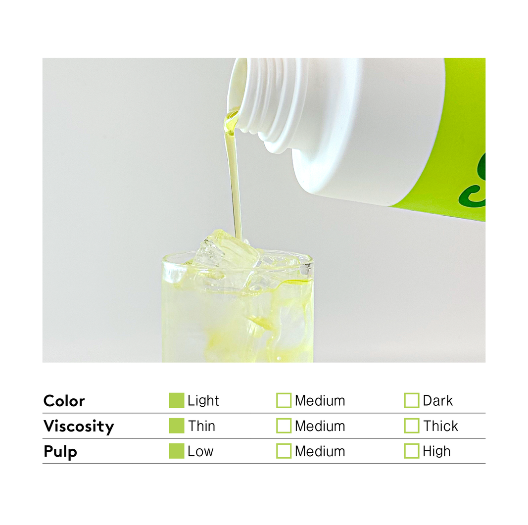 [Sweetcup] Cool Lime Mint Concentrate  | 1.2kg (42.3 oz) – Wholesale Case of 6 (Case-Only) | Premium Fruit Base made with real fruit for Sparkling Ades, Refreshers, Smoothies, Juices & Bubble Tea (7.2kg / 15.9 lbs / 203 fl oz Total)