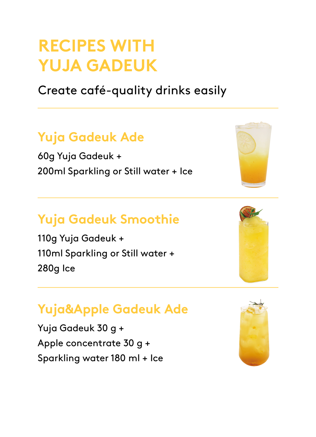 [Sweetcup] Yuzu Beverage Concentrate (Puree & Pulps) | 1.2kg(42.3 oz) – Wholesale Case of 6 (Case-Only) | Real Premium Fruit Base for Smoothies, Lattes, Sparkling Drinks, Bubble Tea & Bakery Dessert Toppings (7.2kg / 15.9 lbs / 203 fl oz Total)