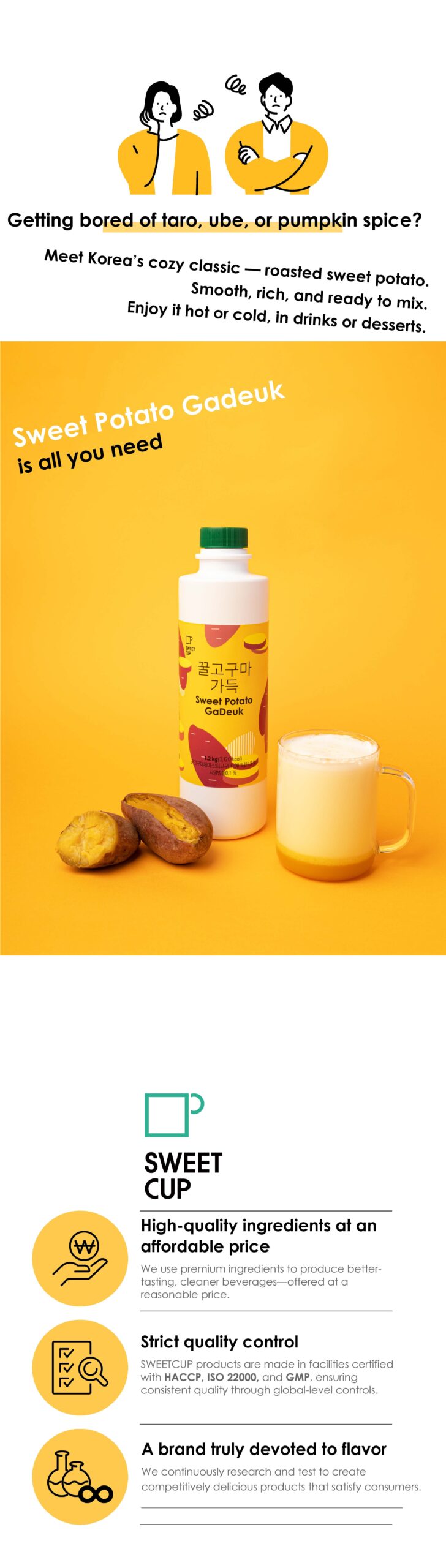 Sweet Potato Beverage Detail Page 1-2